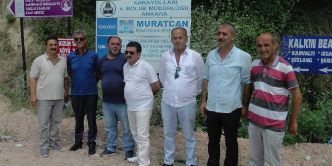 Akçakoca-melenağzı Sahil Yolu Köy Muhtarlarını Kızdırdı