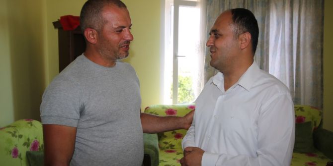 Başkan Özaltun’dan 15 Temmuz Gazisine Ziyaret