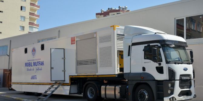 Mersin’de ’Mobil Mutfak’ Uygulaması