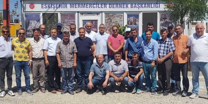 Mermerciler Derneği Başkanı Sönmez Güven Tazeledi