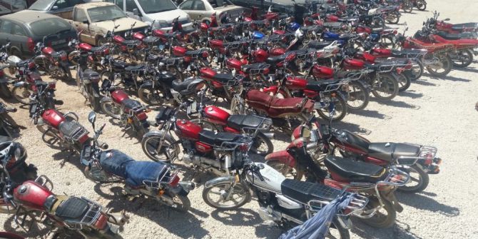 Şanlıurfa’da 166 Çalıntı Motosiklet Ele Geçirildi