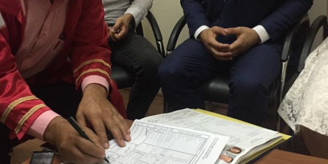 Devrekli Muhtar Kendi Kızının Nikahını Kıydı