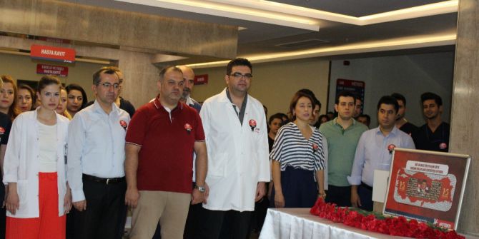 Özel Hatem Hastanesi 15 Temmuz’u Andı