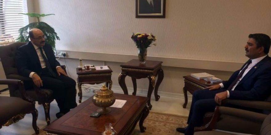 Milletvekili Polat, Yök Başkanı Saraç’ı Ziyaret Etti