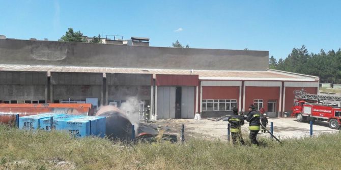 Sivas’ta Fuel-oil Tankerleri Yandı