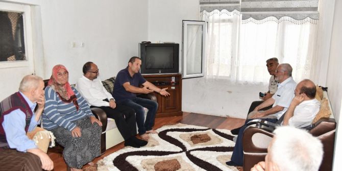 Başkan Üzülmez’den 15 Temmuz Gazilerine Ziyaret