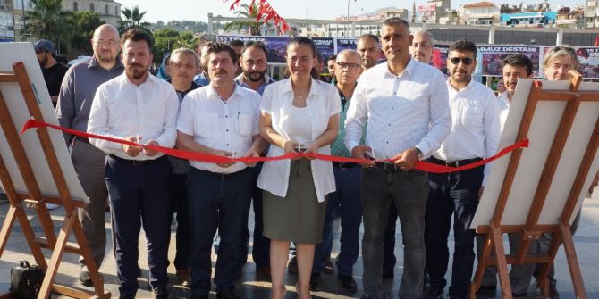 Aydın Ak Parti Hain Darbe Girişimini İha’nın Fotoğrafları İle Anlattı
