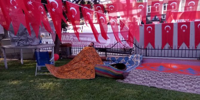 Kısıklıda Vatandaşlar Demokrasi Nöbetinde