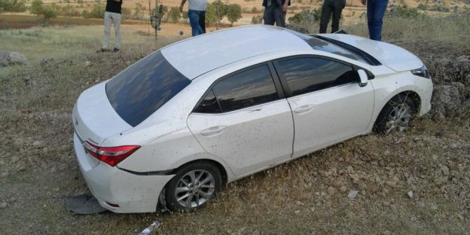 Ömerli’de Trafik Kazası: 2 Yaralı