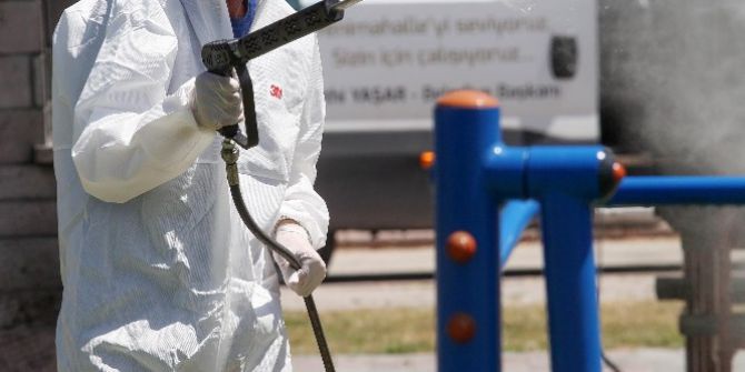 Yenimahalle Parklarında Mikroplara Yer Yok