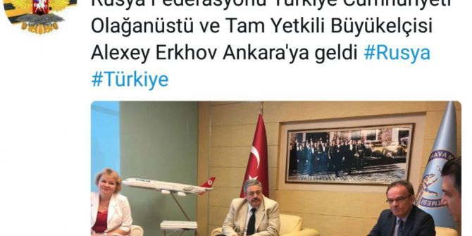 Rusya’nın Ankara Büyükelçisi Geldi
