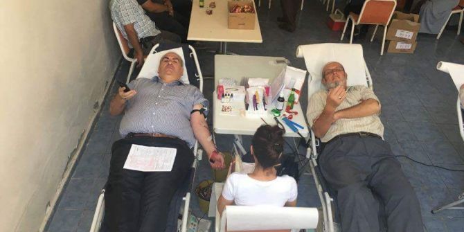 Altıntaş’ta 15 Temmuz Etkinlikleri Kapsamında Kan Bağışı