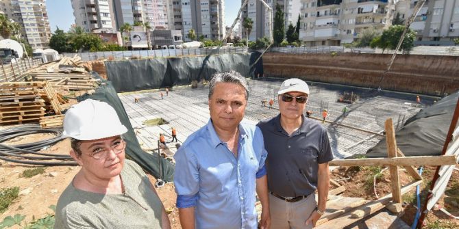 Muratpaşa Gösteri Merkezi’nin Temeli Atılıyor