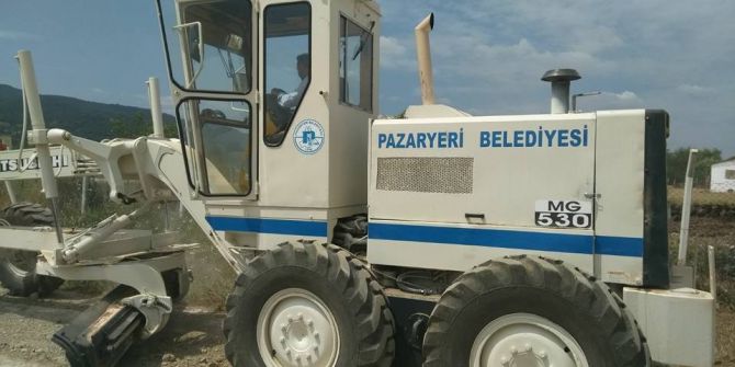 Pazaryeri’ndeki Tarla Ve Arazi Yollarında İyileştirme Çalışmaları
