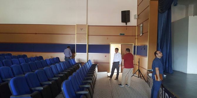 Pazarlıbey Konferans Salonu Genişletiliyor