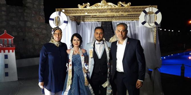 Başkan Yaman, Genç Çiftin Mutluluğuna Ortak Oldu