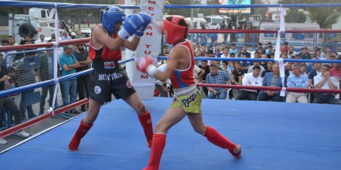 Tatvan’da Muaythai - Kickboks Şampiyonası Düzenlendi