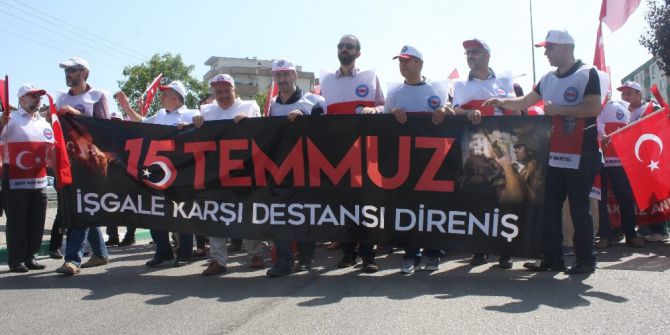 Memur-sen, 15 Temmuz Şehitleri İçin Yürüdü