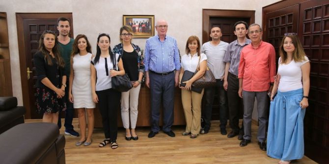 Kültür Ve Turizm Bakanlığı Araştırma Heyeti Başkan Kurt’u Ziyaret Etti