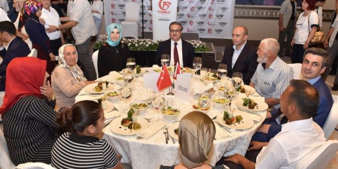 Vali Su, Şehit Aileleri Ve Gazilerle Yemekte Buluştu