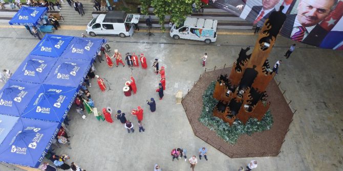 Demokrasi Anıtı Mehteranla Açıldı