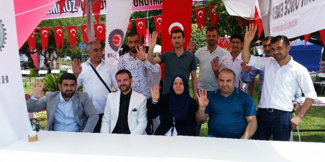 15 Temmuz Gazileri Bir Sene Sonra Aynı Yerde Buluştular