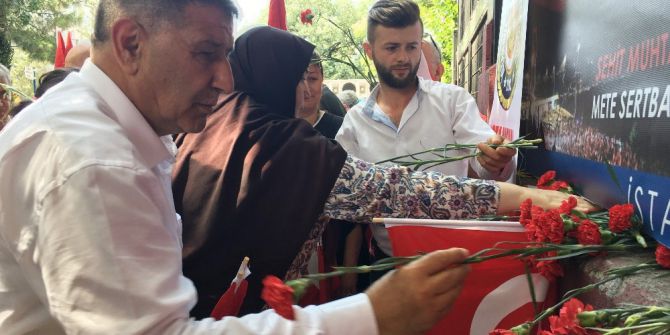 15 Temmuz Şehidi Mete Sertbaş, Şehit Düştüğü Yerde Anıldı