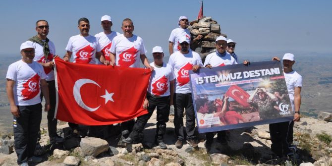 15 Temmuz Şehitlerini Anmak İçin Yıldız Dağı’na Tırmandılar