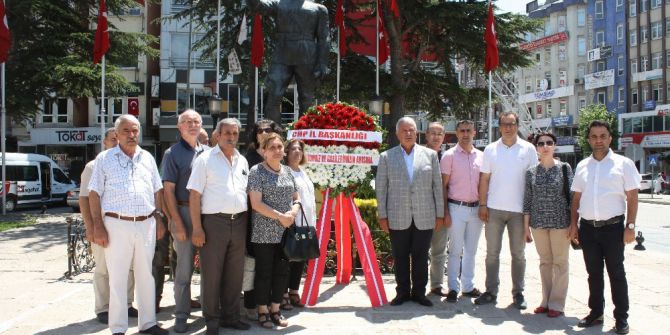 Chp Tokat İl Başkanlığı’ndan 15 Temmuz Çelengi