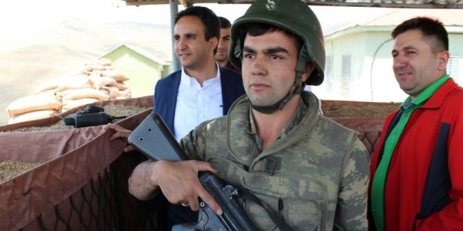 Kaymakam Dündar, Sınır Karakolunda