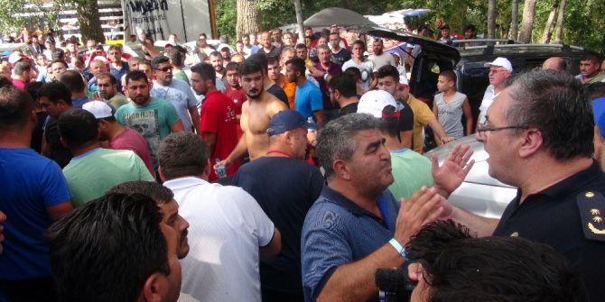 Kırkpınar’da Kavga Çıktı, Pehlivan Kanlar İçinde Hastaneye Kaldırıldı