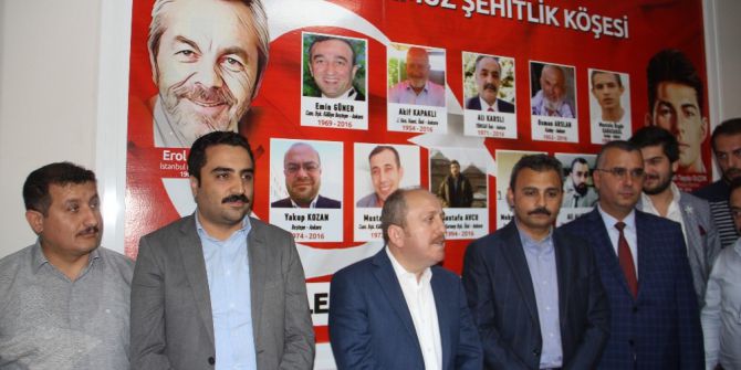 Ak Parti’den Çorumlu Şehitlere Vefa