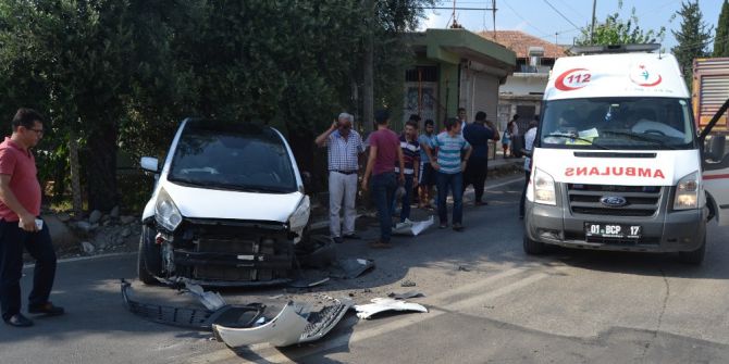 Adana’da Otomobil Tır İle Çarpıştı: 1 Yaralı