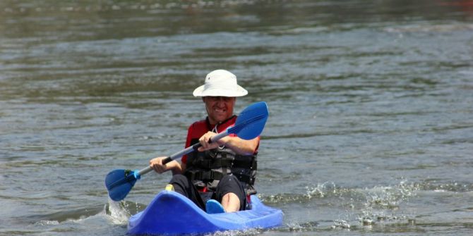 15 Temmuz Şehitleri İçin 15 Kilometre Boyunca Kano Safari Yaptılar