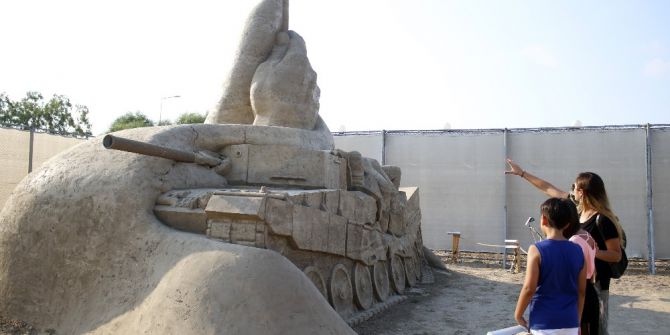 15 Temmuz "Kum Heykel" İle Anlatıldı