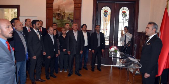 Türkiye’nin Hamburg Büyükelçiliğinde, 15 Temmuz Etkinliği