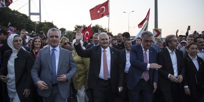Başbakan Yıldırım: “Milletimizin Darbecilere Darbeyi Vurmuştur”