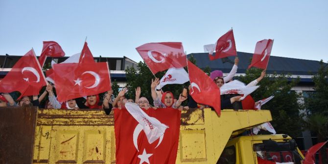 15 Temmuza Kamyonu İle Adını Yazdıran Hanım Bursa’da Unutulmadı