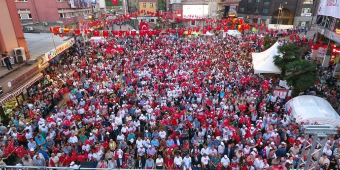 Zonguldak’ta 15 Temmuz Demokrasi Ve Milli Birlik Günü Etkinlikleri