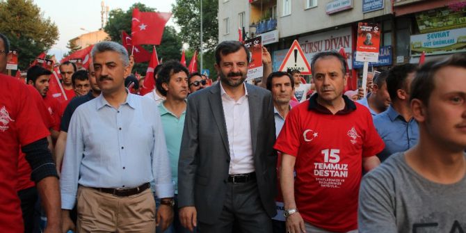 Gürsu’da 15 Temmuz Demokrasi Ve Milli Birlik Günü Coşkusu