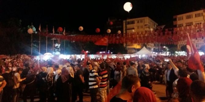 Kırklareli Demokrasi Nöbetinde