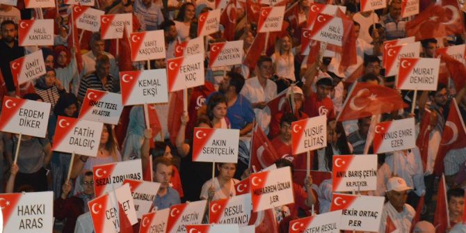 Manisa’nın İlçelerinde 15 Temmuz Etkinlikleri