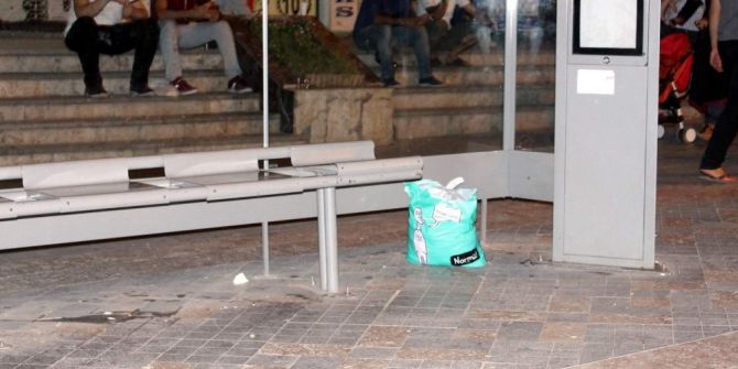 Binlerce Kişinin Katıldığı Yürüyüş Esnasında Şüpheli Poşet Paniği