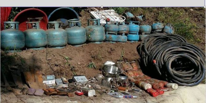 Teröristlere Ait Sığınak Bulundu