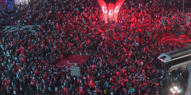 Gökçek, 15 Temmuz Kızılay Milli İrade Meydanı’ndaki Vatandaşlara Seslendi