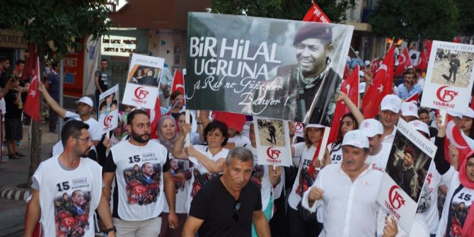 Aydınlılar 15 Temmuz Etkinliklerine Yoğun İlgi Gösterdi