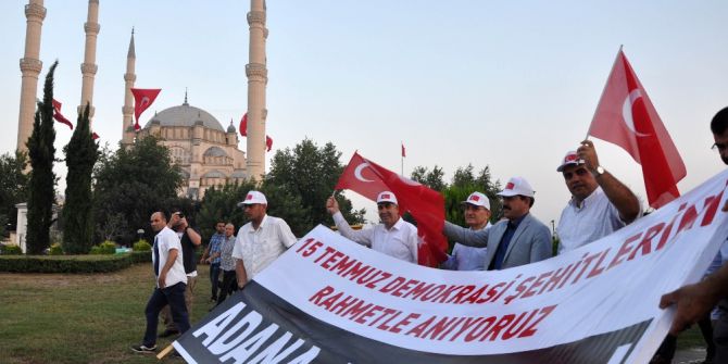 Yargı Mensubu Ve Çalışanlarından 15 Temmuz Yürüyüşü