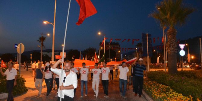 Ortaca’da 15 Temmuz Demokrasi Ve Milli Birlik Günü Etkinlikleri