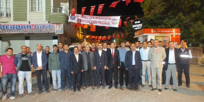 Malazgirt’te 15 Temmuz Şehitlerini Anma, Demokrasi Ve Milli Birlik Günü