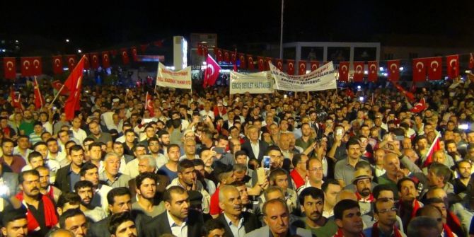 Erciş’te 15 Temmuz Demokrasi Ve Milli Birlik Günü